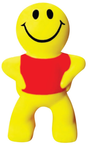 MUÑECO ANTIESTRES  AMARILLO