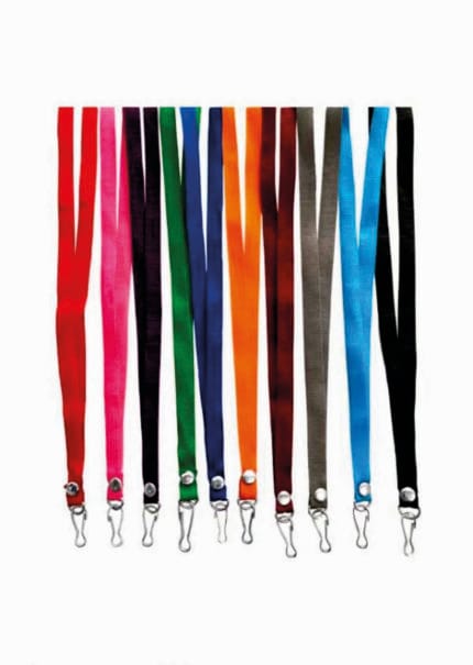 Lanyard de cinta borlón económico